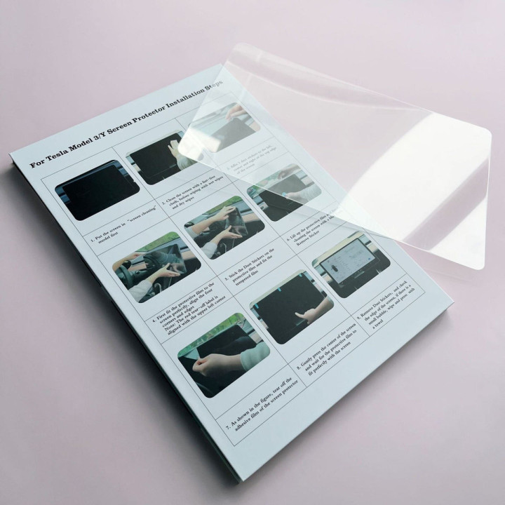 For BYD Navigation Screen Dashboard Screen Tempered Glass Film （4 Pcs)