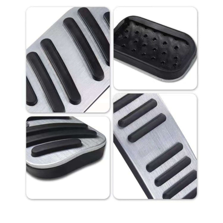 For BYD ATTO 3 Aluminum Alloy Auto Accelerator Pedal Brake Pedal Non-Slip Sleeve