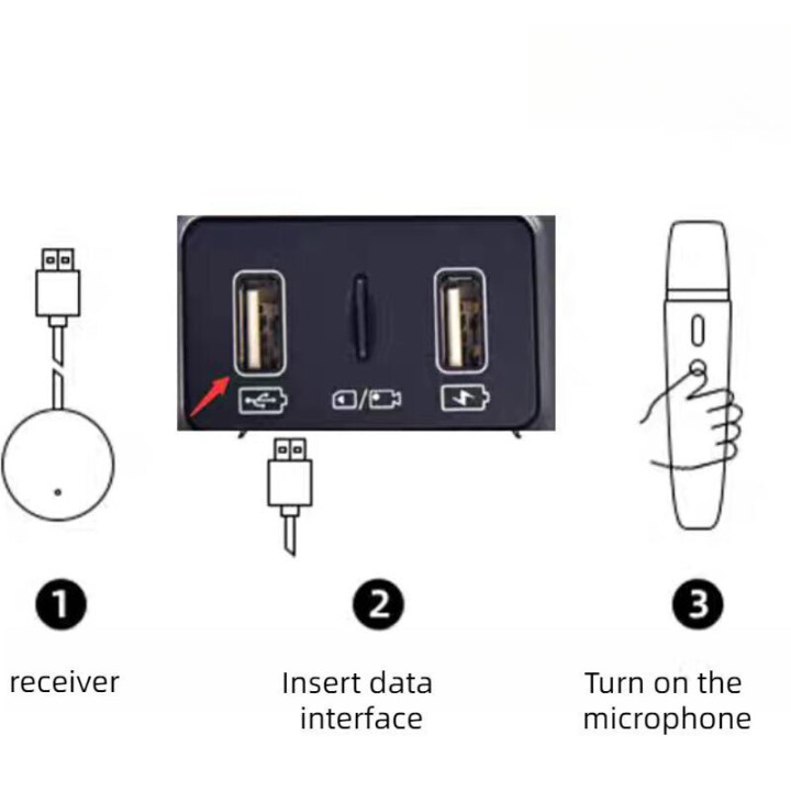 For BYD Wireless Microphone