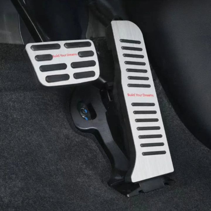 Brushed Aluminum Pedal for BYD