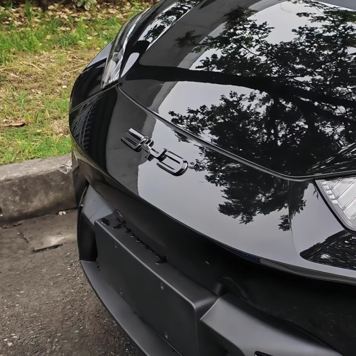 "BYD" Emblem Sticker for BYD Dolphin Surf/Seagull Bumpers