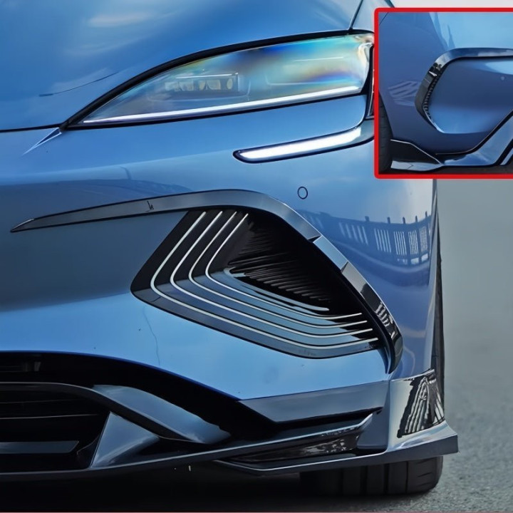 Sport Front & Rear Bumper Canards for BYD Seal