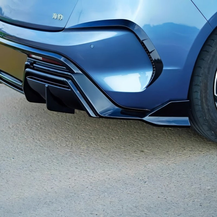 Sport Front & Rear Bumper Canards for BYD Seal