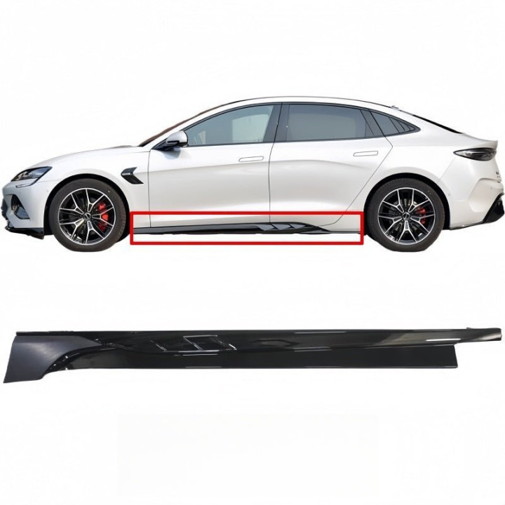 Genuine BYD Seal Gloss Black Side Skirts