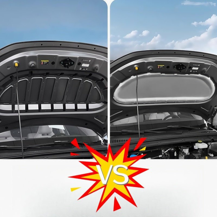 Aluminum Foil Engine Bay Soundproofing Panel for BYD ATTO 2