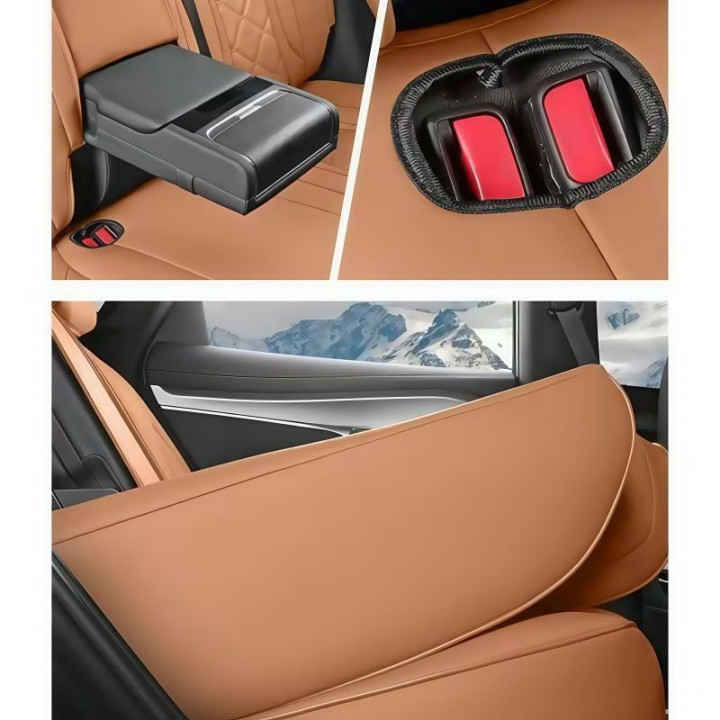 Full Coverage Leather Seat Covers for BYD Sealion 7
