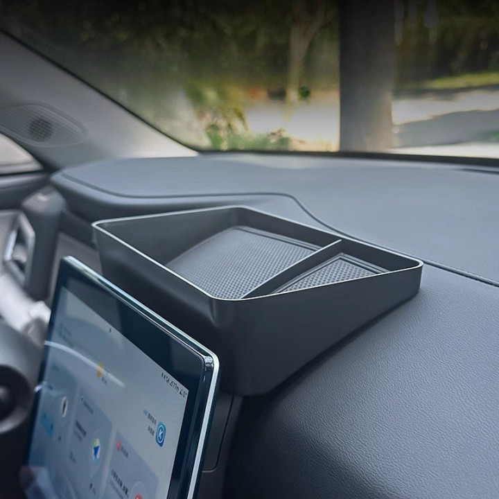 For BYD ATTO 2 Behind Screen Storage Tray Tissue Box