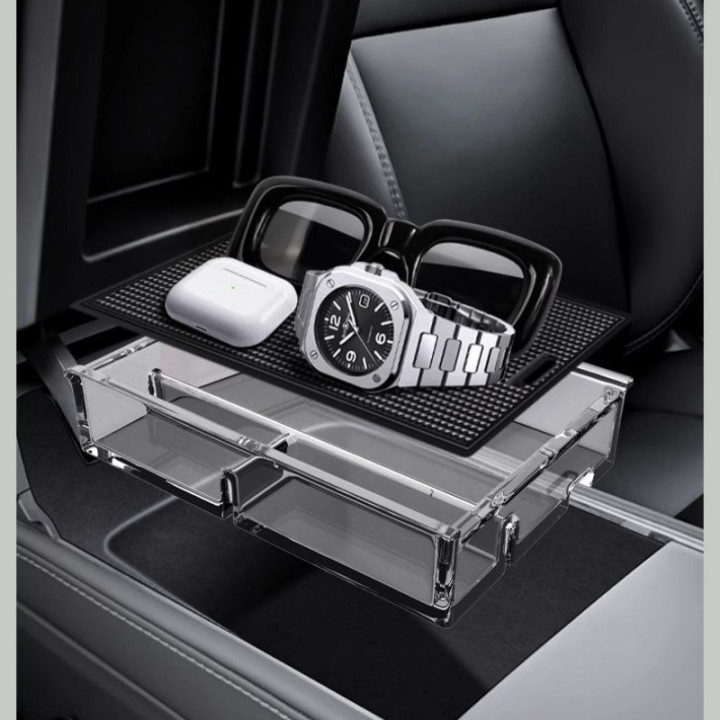 For 2025 BYD Seal Center Console Organizer Tray