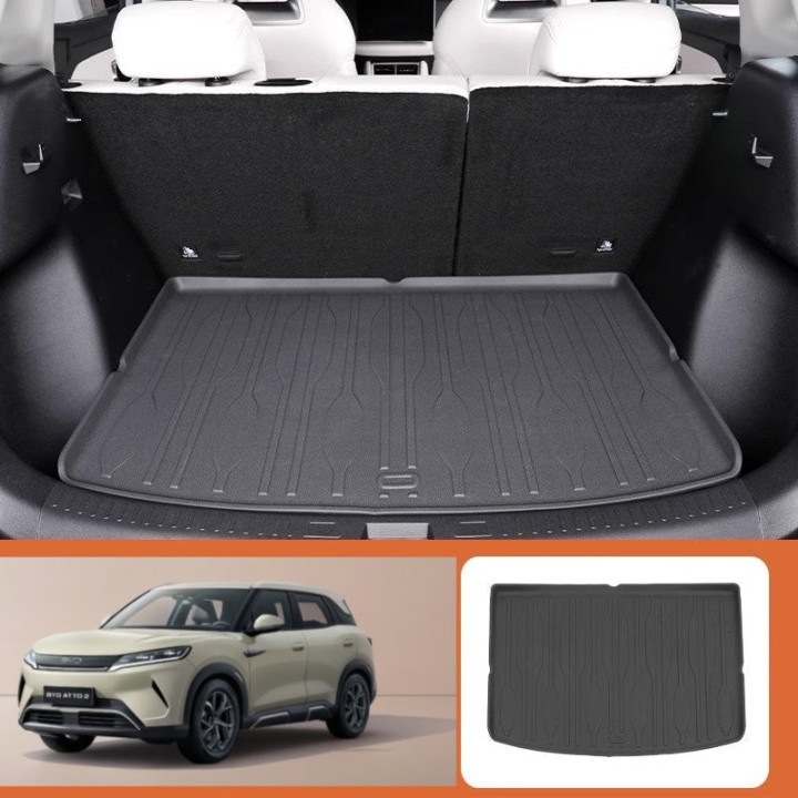 For BYD ATTO 2 TPE Trunk Mat