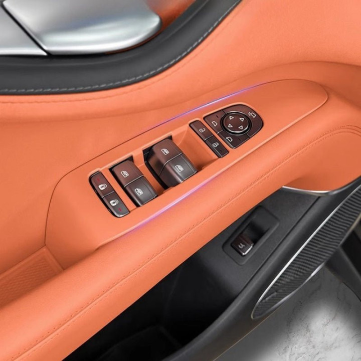 Glass Lifter Cover for BYD Sealion 7 (4Pcs）