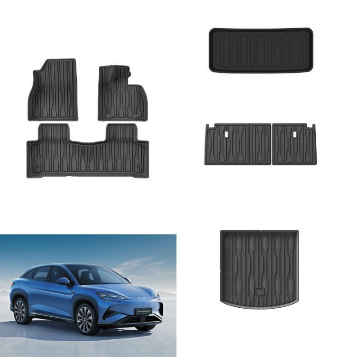 TPE Floor MATS & Trunk & Frunk MATS for BYD Sealion 7
