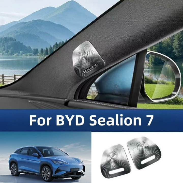 A-Pillar Speaker Sound Cover Grilles for BYD Sealion 7