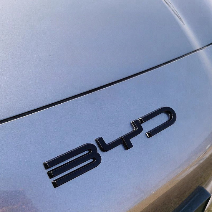 Black Emblem Sticker for BYD Seal U/Sealion 6/Song Plus