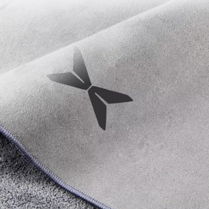 Plush Leather Car Wash Towel for Xpeng G6 G9 P7 P7+ X9