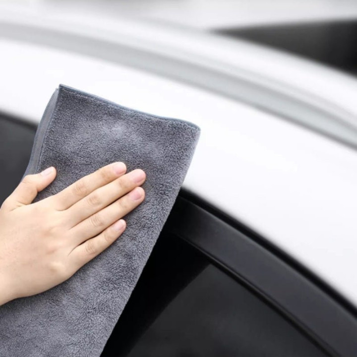 Plush Leather Car Wash Towel for Xpeng G6 G9 P7 P7+ X9