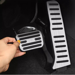 Brushed Aluminum Performance Pedal Covers for BYD Sealion 7/Sealion 8