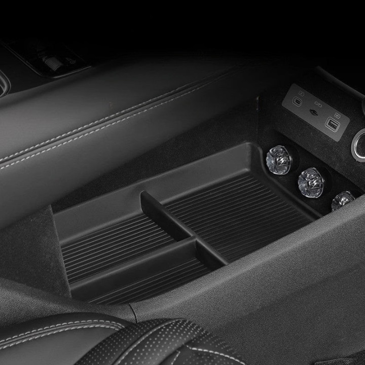 TPE Lower Center Console Storage Box for BYD Sealion 7