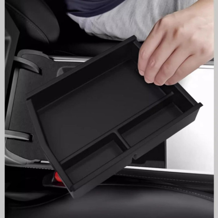 ABS Armrest Storage Organizer Tray for BYD Sealion 7