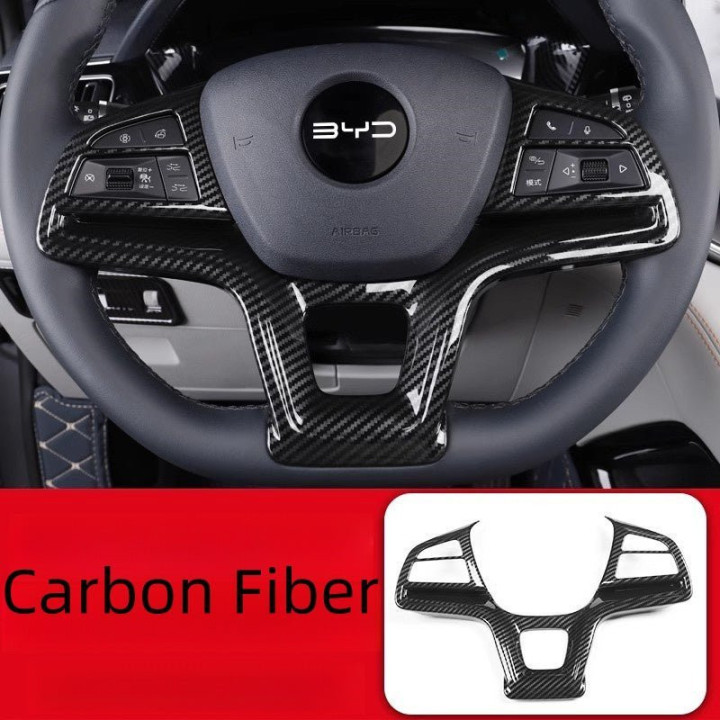 Steering Wheel Decorative Cover for BYD SEAL U/SEALION 6/SONG PLUS