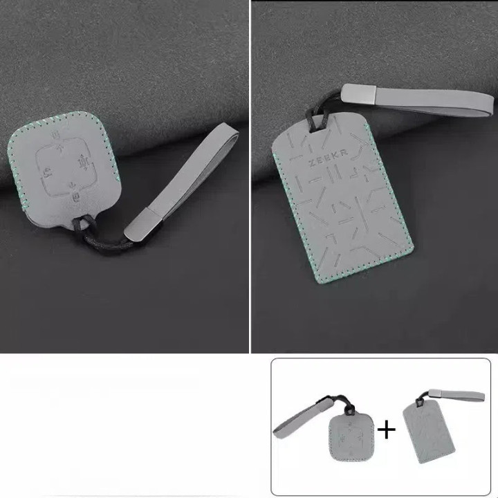 Suede Key & NFC Card Protector for Zeekr