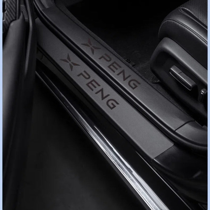 Leather Door Sill Protector Trim for Xpeng G6/G9/P7/P7+/L03