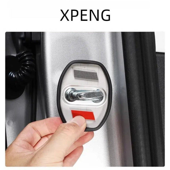 Stainless Steel Door Lock Covers for Xpeng