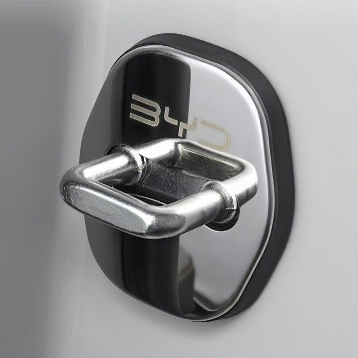 Stainless Steel Door Lock Covers for BYD (4 Pcs)