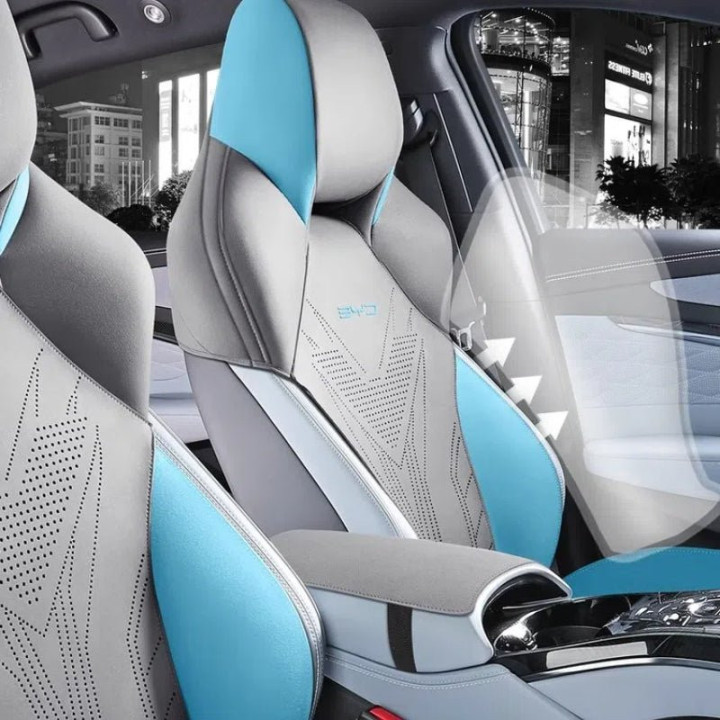 Suede Seat Covers for BYD Seal