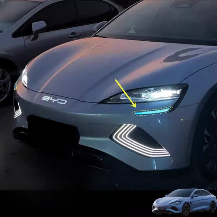 DRL Light TPU Color Change Film for BYD Seal