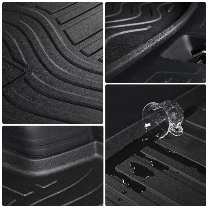 For BYD DOLPHIN Trunk Rubber Floor Mat