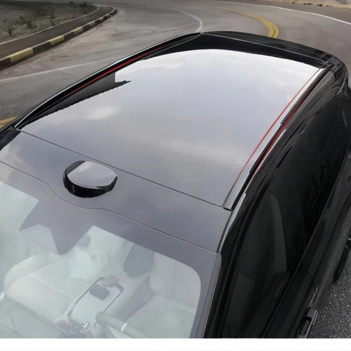 Black Roof Rail Trim for ZEEKR 7X