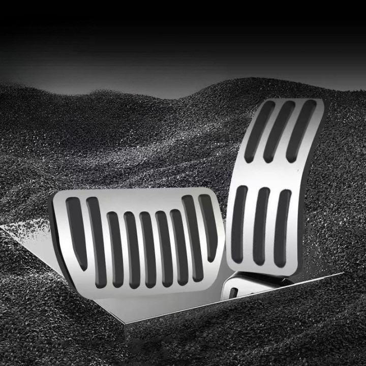 Brushed Aluminum Performance Pedals for Geely