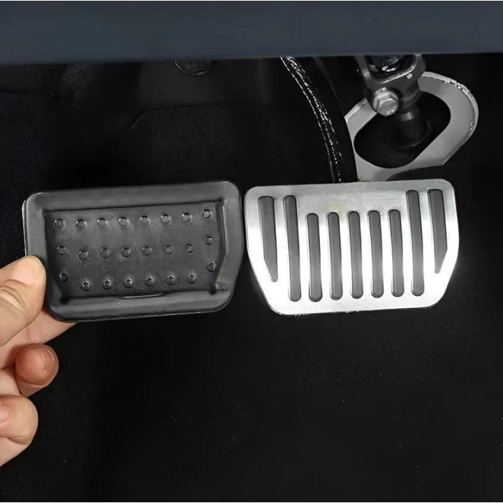 Brushed Aluminum Performance Pedals for Geely