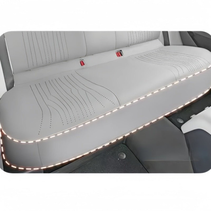 Half-Wrapped Premium Suede Seat Covers for Geely Starray EM-i