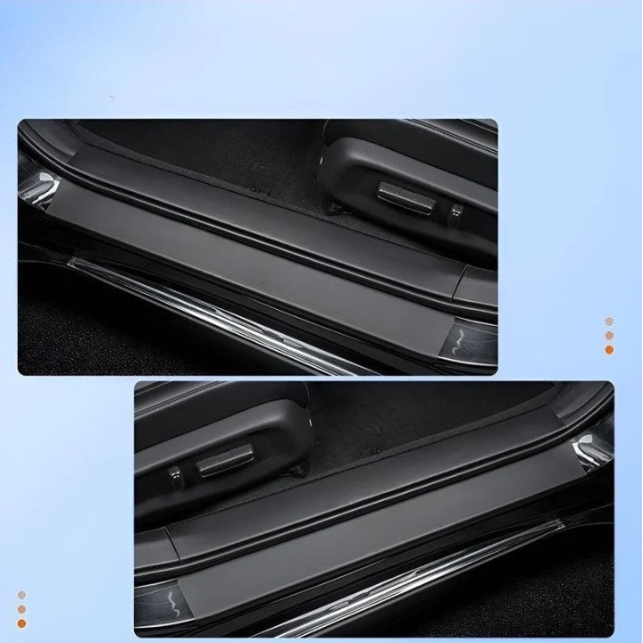 Car Door Sill Protectors and Anti-kick Mat for Geely