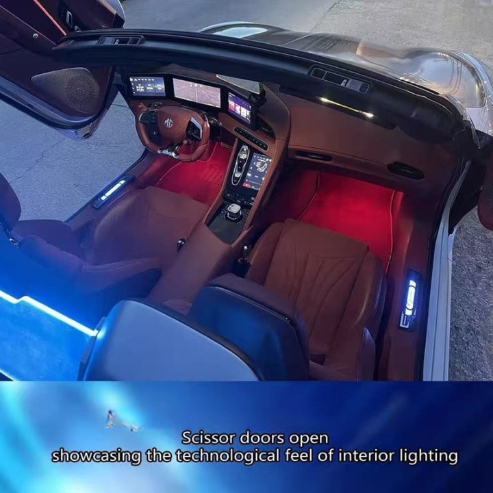 Lampki progowe LED z czujnikiem do MG Cyberster – zdjęcie 2