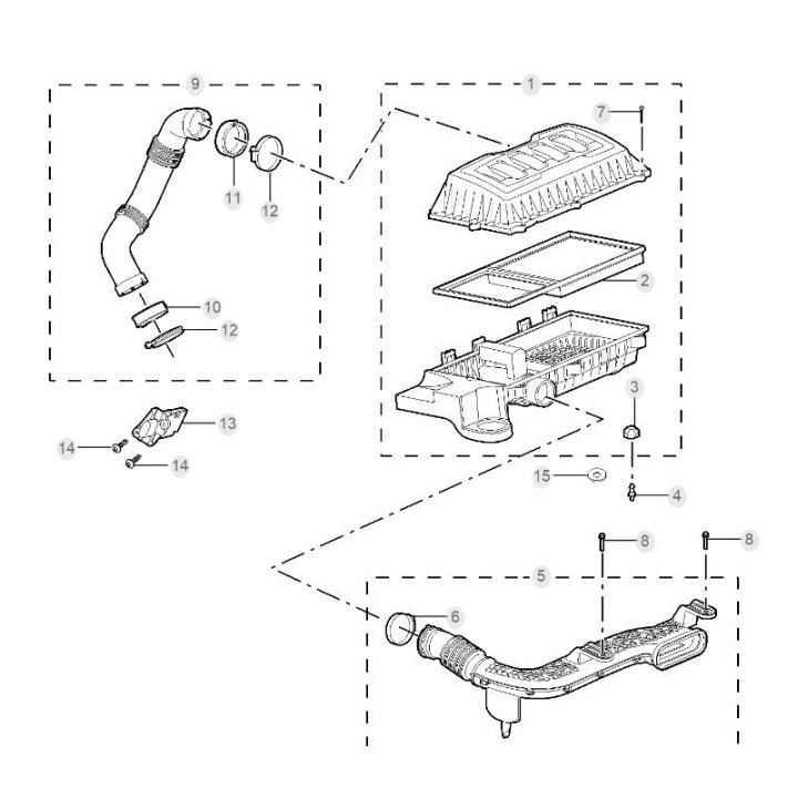 Element filtra klimatyzacji OEM do MG ZS – zdjęcie 2