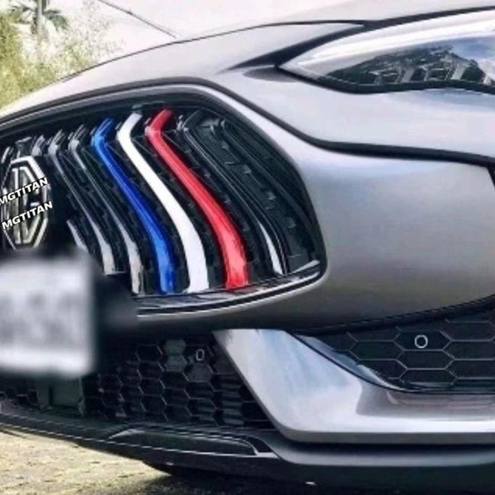 Dekoracyjna lewa kratka przedniego grilla do MG HS – zdjęcie 3