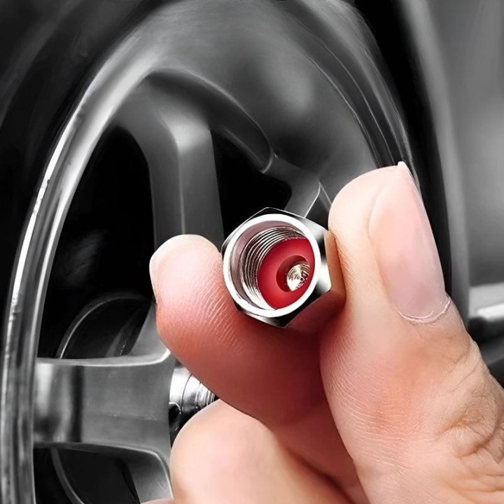 Nakrętki wentyli czarne do MG Cyberster, MG HS, MG ZS, MG3, MG4 – zdjęcie 4