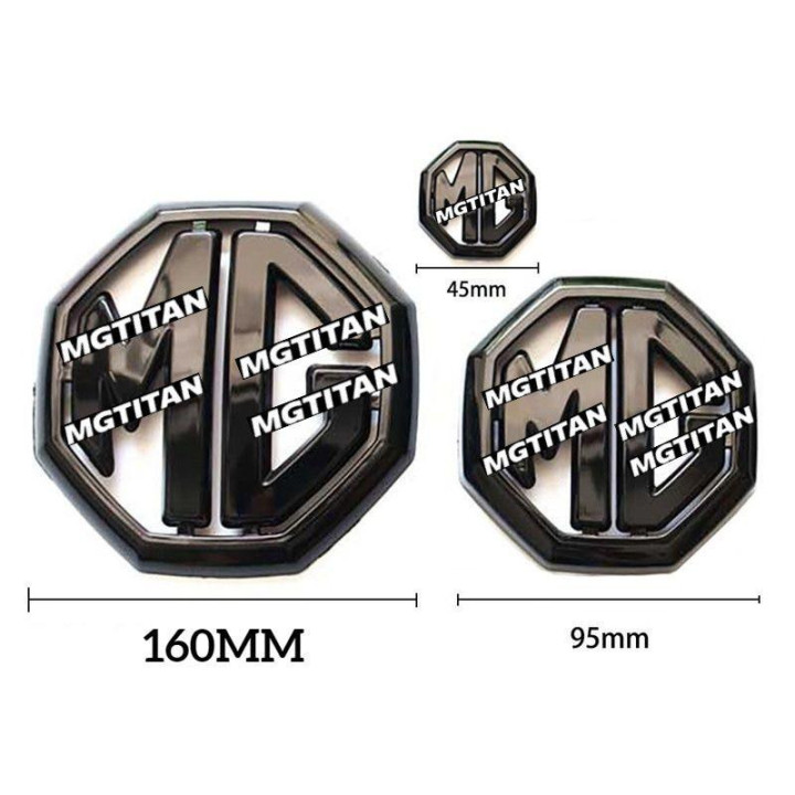 Naklejki na emblematy carbon do MG ZS – zdjęcie 6