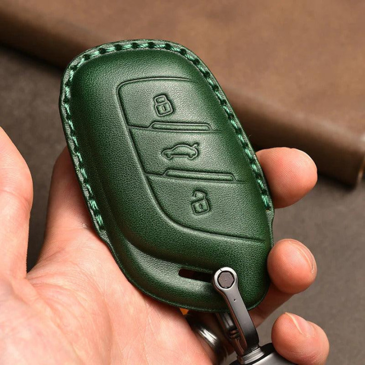 Skórzane etui na kluczyk do MG HS, MG ZS, MG3, MG4, MG5 – zdjęcie 5