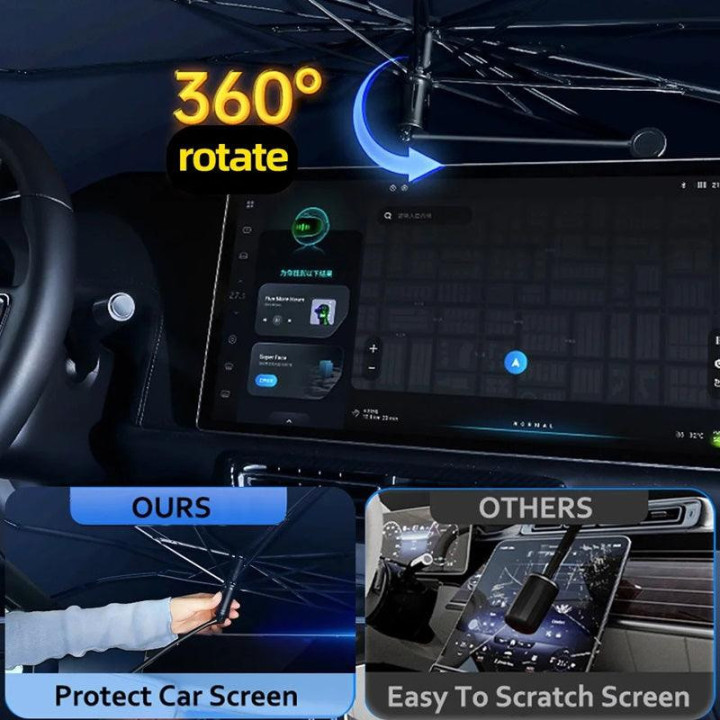 Osłona przeciwsłoneczna na szybę do MG HS, MG4, MG ZS – zdjęcie 6