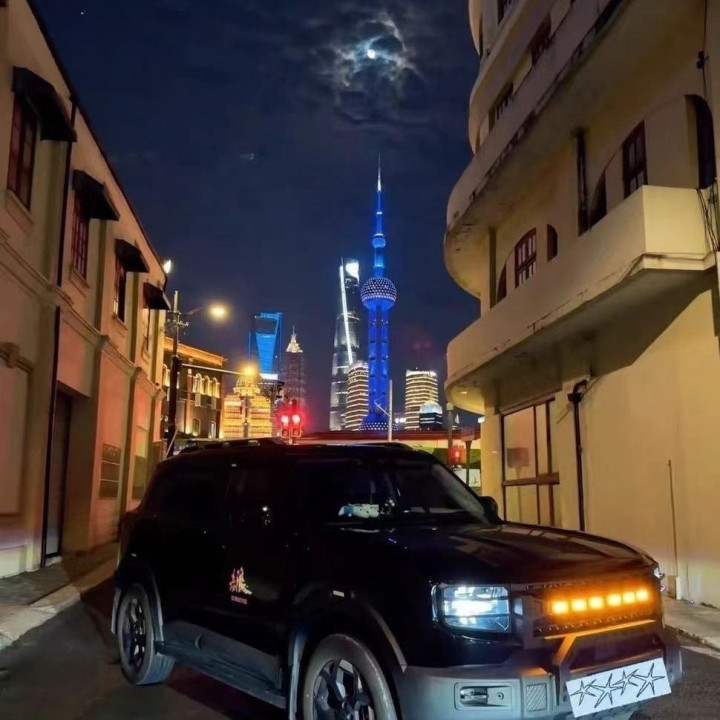 Przedni grill z lampami do Jetour T1 – zdjęcie 2