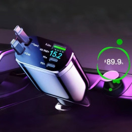 Ładowarka samochodowa zwijana 240 W do Omoda i Jaecoo