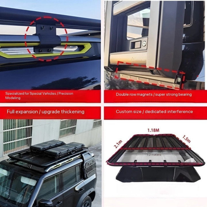 Bagażnik dachowy aluminiowy do Jetour T2 – zdjęcie 6