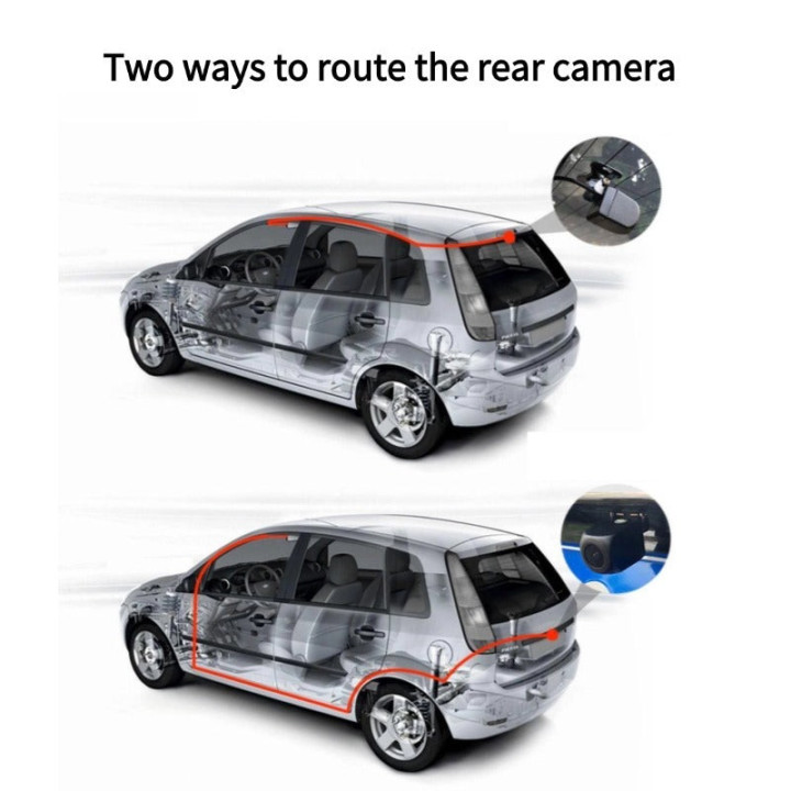 Wideorejestrator 4K z ukrytym montażem do Jetour T1 – zdjęcie 3