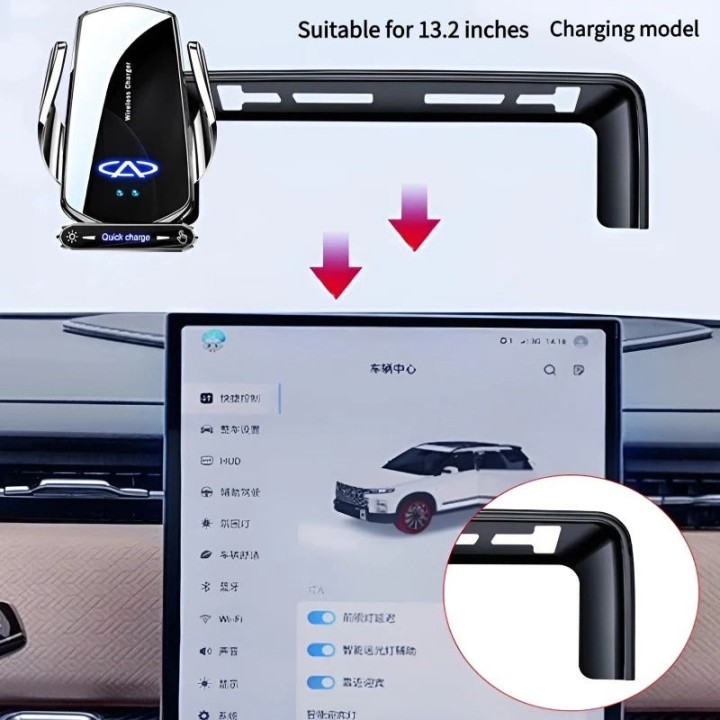 Uchwyt na telefon do ekranu do Jaecoo 7 – zdjęcie 10