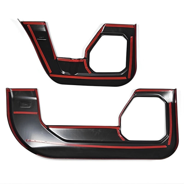Nakładki ochronne drzwi z ABS carbon fiber do Jetour T2 – zdjęcie 5