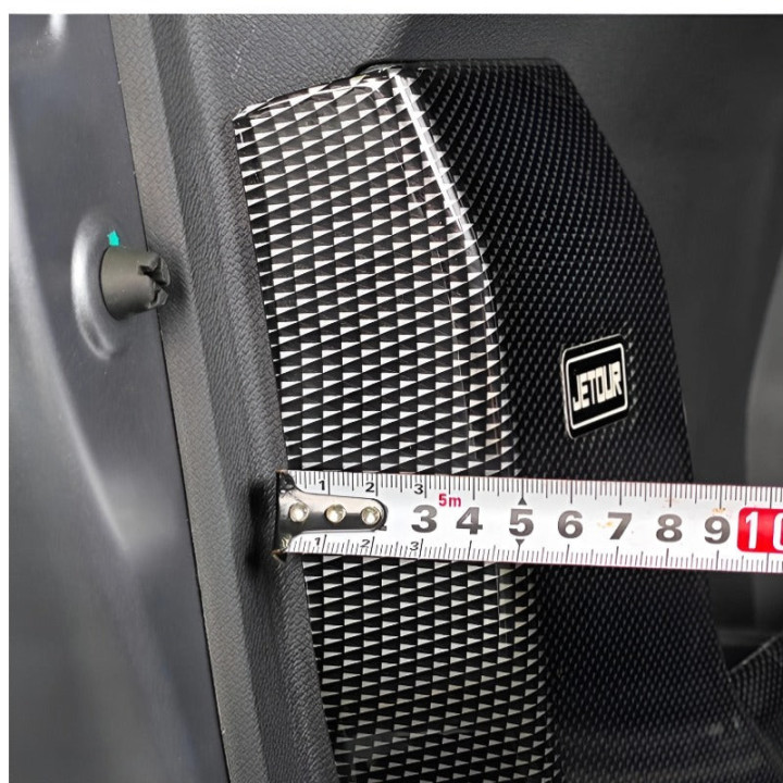 Nakładki ochronne drzwi z ABS carbon fiber do Jetour T2 – zdjęcie 6