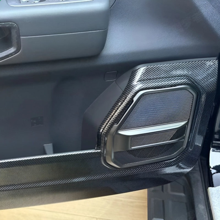 Nakładki ochronne drzwi z ABS carbon fiber do Jetour T2 – zdjęcie 7